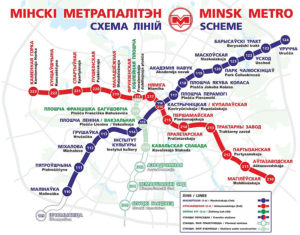 minsk metro map